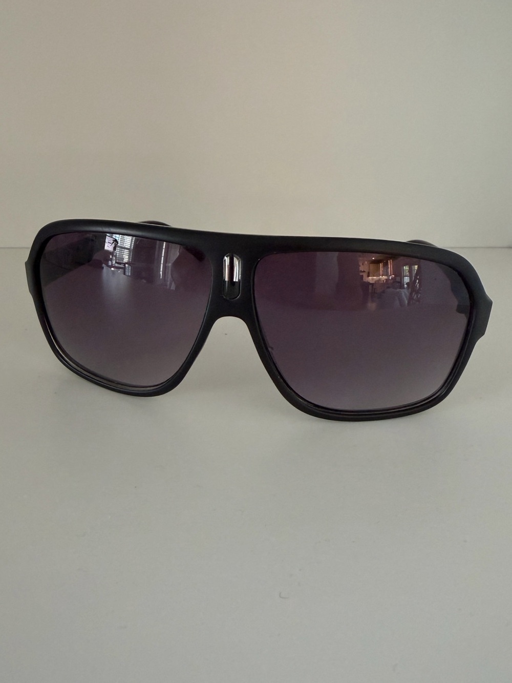 Black Oversized Aviator Sunglasses